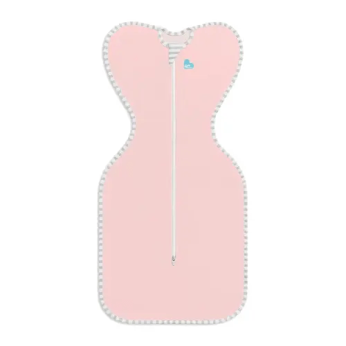 Love To Dream Swaddle UP Self-Soothing Sleep Sack 13-19 lbs., Dramatically Better Sleep, Snug Fit Calms Startle Reflex, 1.0 TOG, Dusty Pink, Medium
