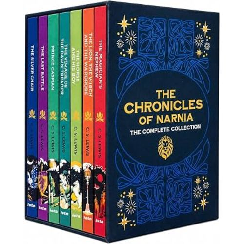 The Chronicles of Narnia 7 Books Collection Box Set By C S Lewis (The Magician's Nephew, The Lion the Witch and the Wardrobe, The Horse and His Boy,Prince Caspian, Voyage of the Dawn Treader & More)