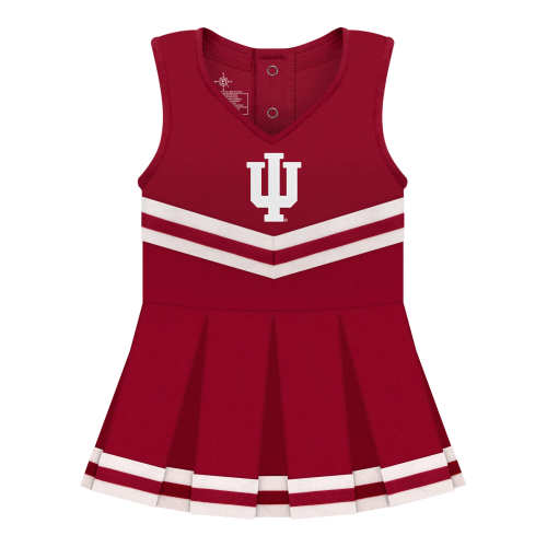 Indiana Hoosiers Cheerleader Bodysuit Dress | College Baby