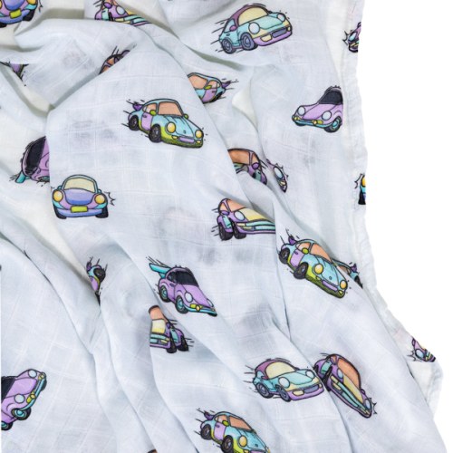 AIR-COOLED DREAMER MUSLIN SWADDLE BLANKET – Gearhead Kids