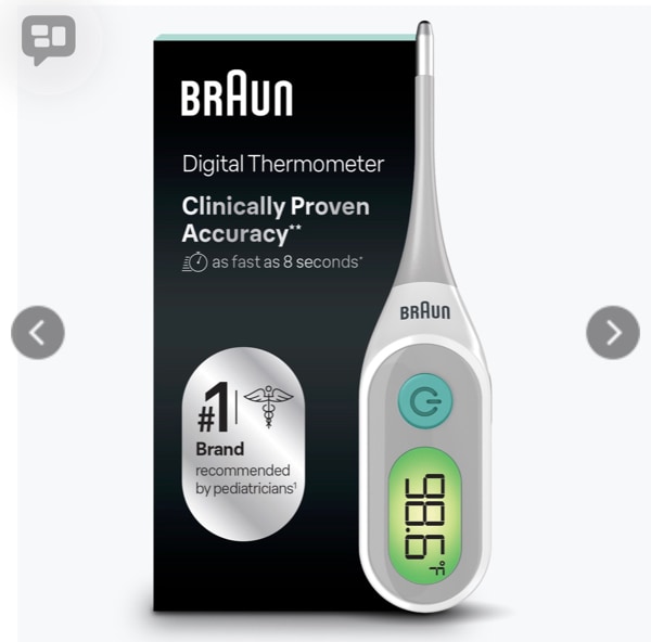 Digital Thermometer - Braun Healthcare US