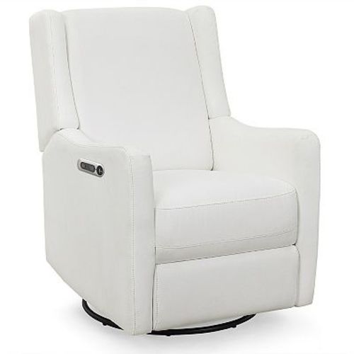Delta Children Mercer USB-Charging Electronic Power Swivel and Glider Recliner