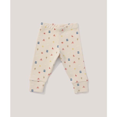 PACT Baby's Coyote Cowboy Wanderlust Pant 0-3 Months