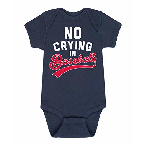 Instant Message - No Crying in Baseball - Infant Baby One Piece