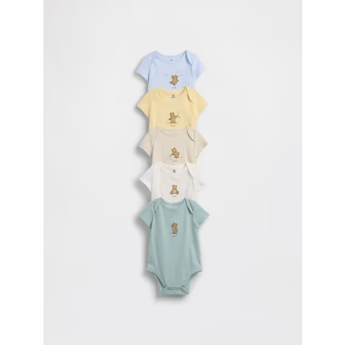 Baby First Favorites Organic Cotton Bodysuit (5-Pack)