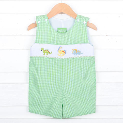 Dinosaur Smocked Jon Jon