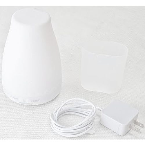 Elevon Essential Oil Diffuser, Aromatherapy Diffuser with Adjustable Mist Mode, 7 Color LED Lights, Waterless Auto Off for Bedroom, Home Office, Travel