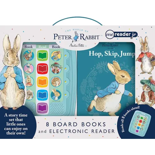 The World of Peter Rabbit - Beatrice Potter - Me Reader Jr. Electronic Reader and 8 Sound Book Library - PI Kid