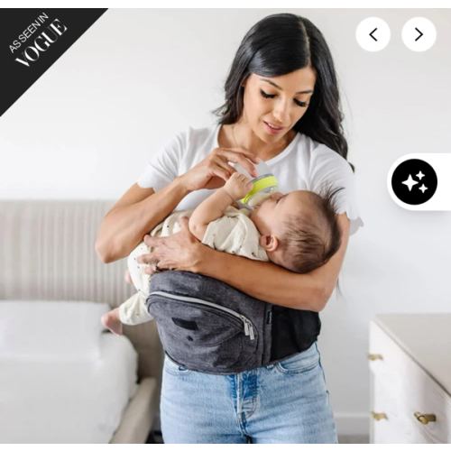The Tushbaby Hip Carrier Lite Charcoal