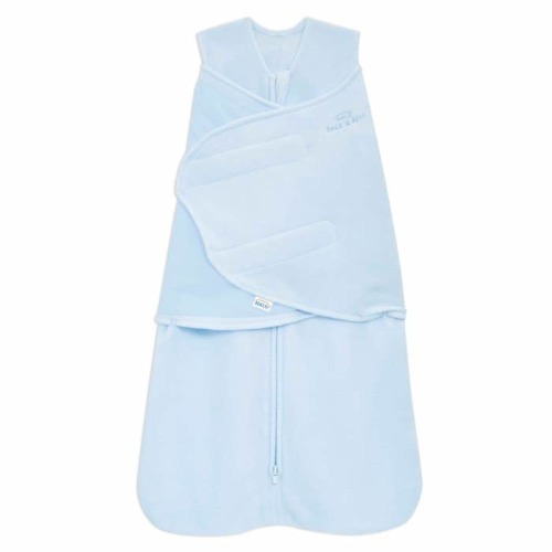 Blue Micro-Fleece Swaddle | HALO