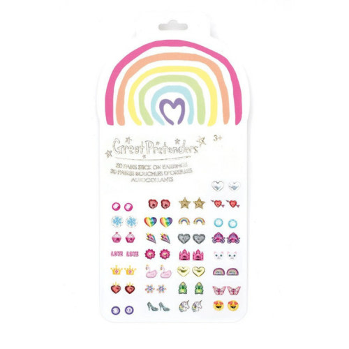 Rainbow Love Sticker Earrings - The Fun Company