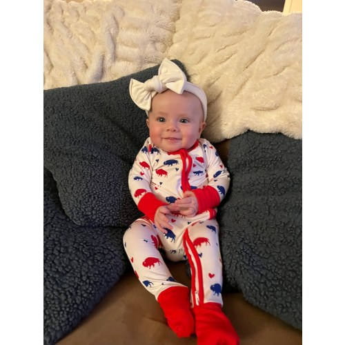 Baby Romper Infant Pajama Love Buffalo