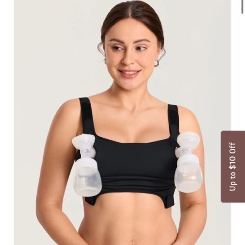 Natrelax® Velcro All-in-One Nursing & Pumping Bra
