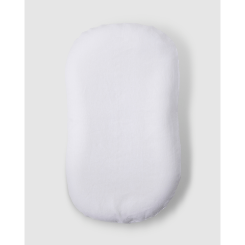 Linen Social Baby Lounger | White