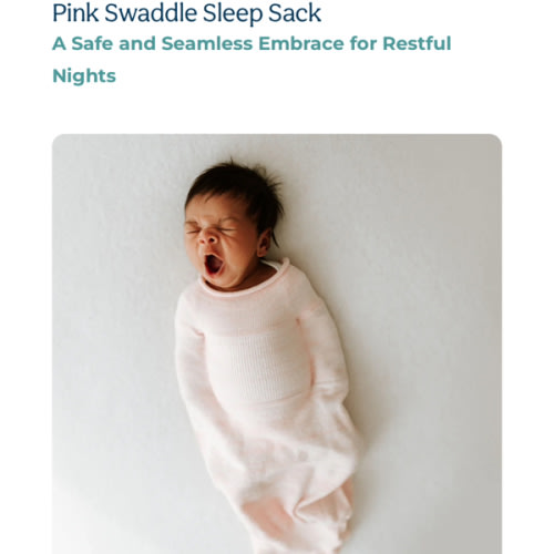 Pink Swaddle Sleep Sack – Swaddelini
