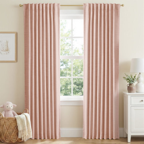 Latitude Run® Isio 52" W 100% Blackout Curtain Panel, Thermal Insulated Rod Pocket & Reviews | Wayfair