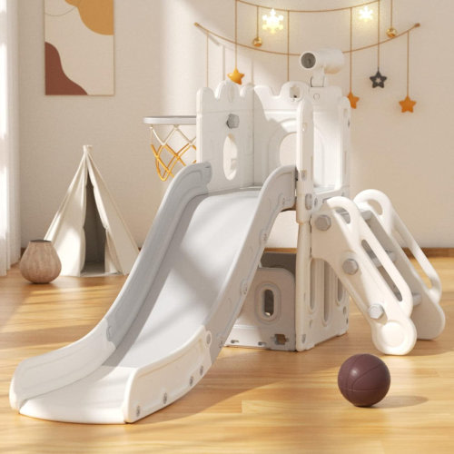 GLAF Toddler Slide 7-in-1 Kids Slide With Climber, Indoor Outdoor Playset & Reviews | Wayfair
