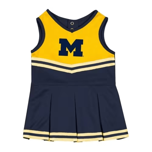 Michigan Wolverines Colosseum Baby NAVY Time for Recess Style Set