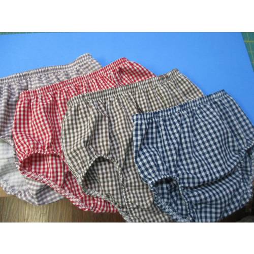 Gingham Diaper cover