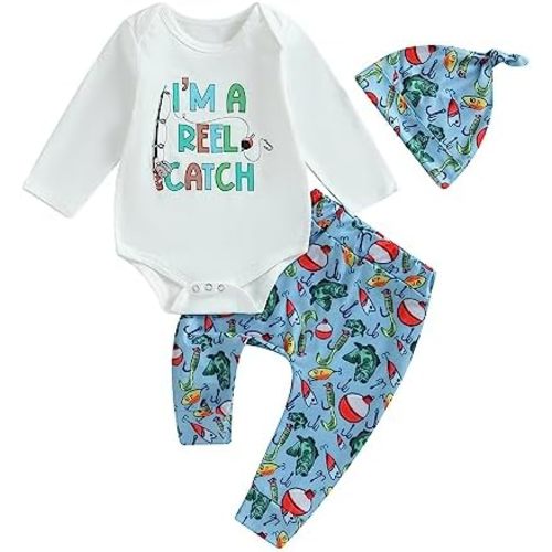 Baby Boy Cowboy Outfit Newborn Western Country Boy Clothes Cow Print Letter Bodysuit+Long Pants+Cap 3pcs Fall Clothes