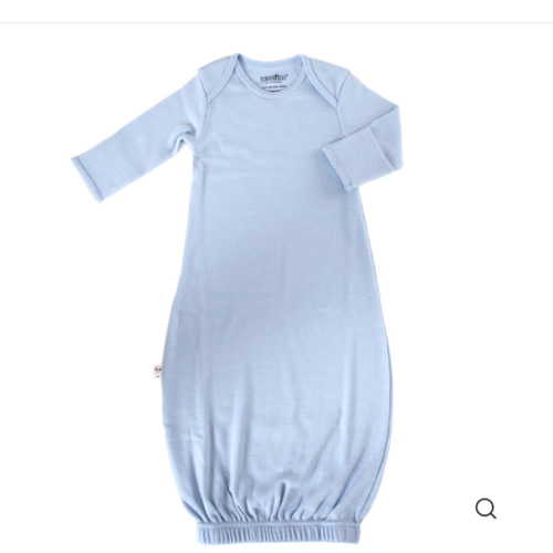 Merino Wool Baby Gown |Natural Merino Wool Baby Sleepwear – Woolino
