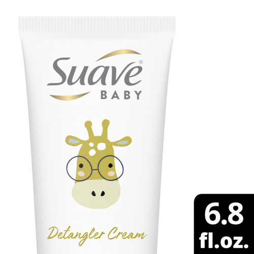 Suave Baby Detangler Cream with Coconut Oil, Chamomile & Shea Butter, 6.8 oz
