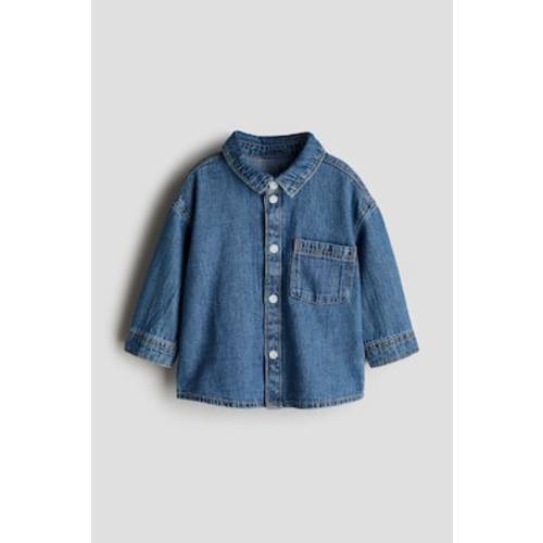 Cotton-blend Denim Shirt