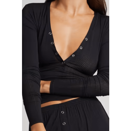 Medium Black |Brest Feeding Lounge Top