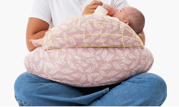 Adjustable Nursing Pillow in Classic Grey – Momcozy