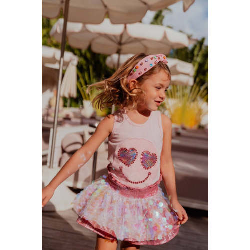 Pink Emoji Tank