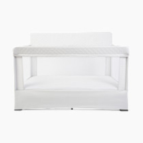 Baby Delight Lunaire Full-Size Mesh Crib & Playard - Driftwood Grey