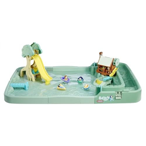 Little Tikes Bluey Bushland Adventure with 6 Accessories, Bluey Active Play, for Boys and Girls Ages 2-4 Years
