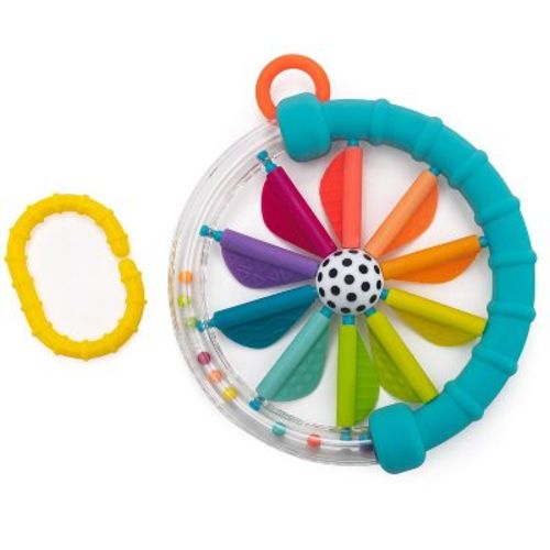 Sassy Toys Cascading Colors Rattle & Links Set - 2pk