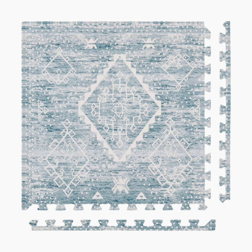 House of Noa Little Nomad Play Mat l Ula - Indigo, 8X10