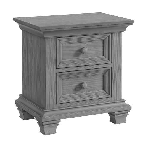 Oxford Baby Weston 2 Dr. Nightstand Dusk Gray