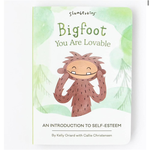 Slumberkins Bigfoot, You are Lovable: An Introduction to Self-Esteem, Promotes Self Esteem & Positive Relationships, Social Emotional Learning Tools for Ages 0+