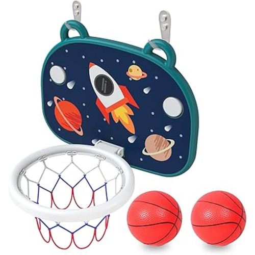 Basketball Hoop Indoor for Kids,AISTARTOK Indoor Basketball Hoop, No Drilling Required, Easy to Install, Foldable Toddler Toys for 2-4 Year Old Boys Girls