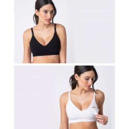 Seraphine Bamboo Nursing Bras – Twin Pack