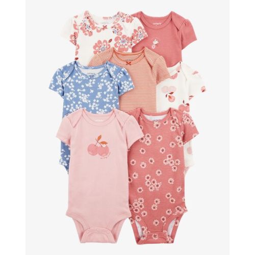 Baby 7-Pack Short-Sleeve Bodysuits - Carter's | Carter's