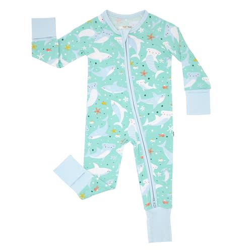 Little Sleepies Pajamas for Baby Boys & Girls, Viscose from Bamboo Baby Pajamas, Snug Baby Sleeper, Toddler PJs, 2-Way Zipper