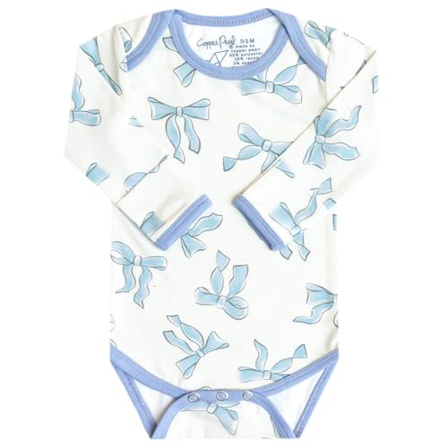 Copper Pearl Long Sleeve Bodysuit Daphne