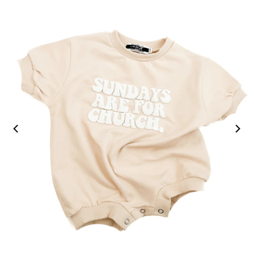Sundays Are For Church Bubble Jumpsuit