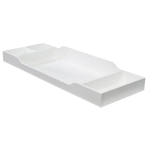 Sorelle Furniture Changing Table Topper for Dresser, Dressing and Diaper Changing Solution for Baby Dresser, Nursery Furniture-White