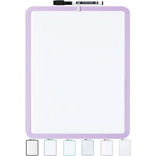 Mr. Pen- Dry Erase Board, 14” x 11” with a Black Dry Erase Marker, Small Mini White Board for Students, Back to School Supplies