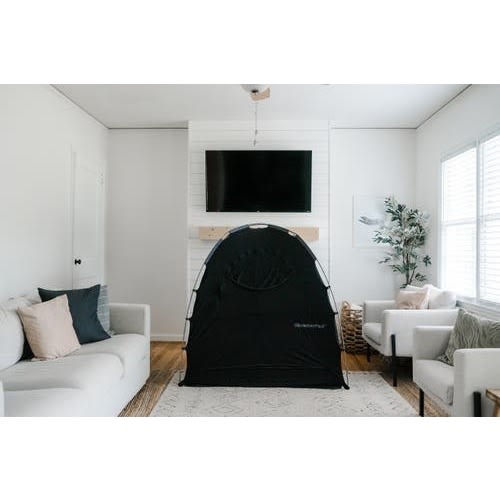 Privacy Canopy & Portable Fan Set