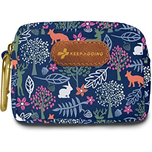 KEEP>GOING KeepGoing Small Travel First Aid Kit Kids – 60 Pc. Mini First Aid Kit for Purse, Diaper Bag, & Backpack with Latex-Free Bandages – 4 Oz., & 4.5 x 3.5 x 2 In, TSA-Approved