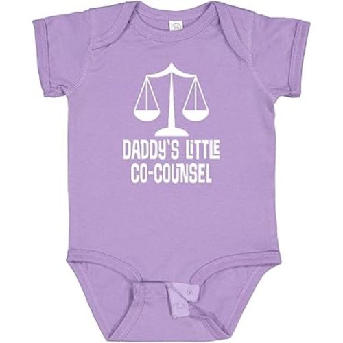 Lawyer Daddys Little Co Counsel Baby Bodysuit