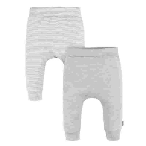 Gerber Baby Neutral Grow With Me Pant, 2-Pack, Sizes Newborn - 12 Months