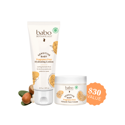Sensitive Baby Face & Body Hydration Set (Lotion+Cream)