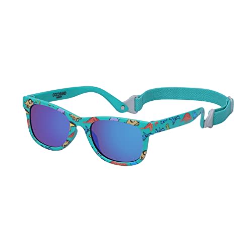 COCOSAND Flexible Baby Sunglasses with Strap Polarized UV Protection for Toddler Infant Newborn Boy Girl Age 0-24 Months